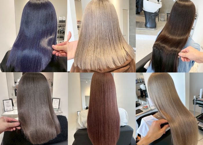 ONLY. 伊勢崎の美容室 ヘアカラー・髪質改善の施術例